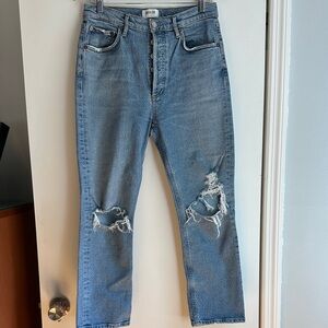 Agolde Riley Distressed Jeans
